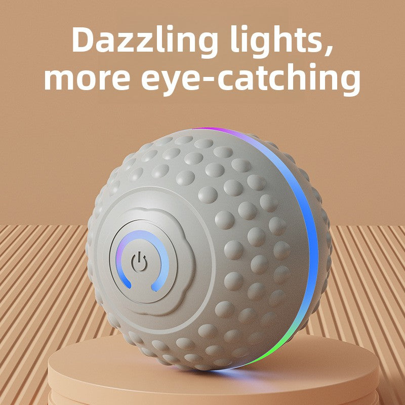 Intelligent bumpers for rolling dog balls