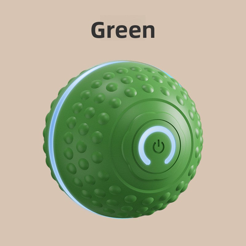 Intelligent bumpers for rolling dog balls